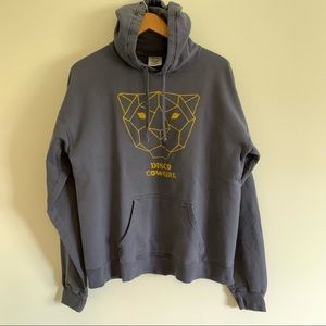 Disco Cowgirl Predators Jaguar Head Hoodie Sweatshirt, Large